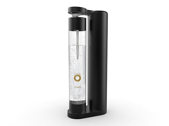 Oh Bubbles Sparkling drink Maker - Matt Black, UNLIKE SODASTREAM