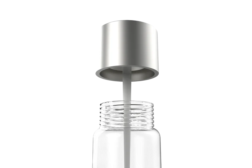 Oh Bubbles Fizzer Tube - Silver