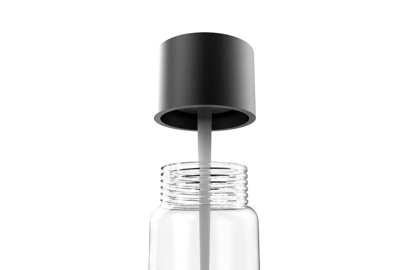 Oh Bubbles Fizzer Tube - Black