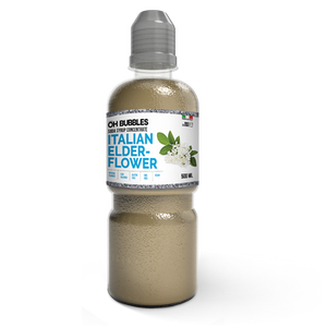 Oh Bubbles Italian Elderflower  - Concentrated Soda Syrup 500ML, UNLIKE SODASTREAM