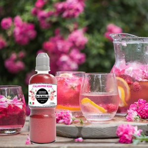 Oh Bubbles Italian Pink Rose - Concentrated Soda Syrup 500ML, UNLIKE SODASTREAM