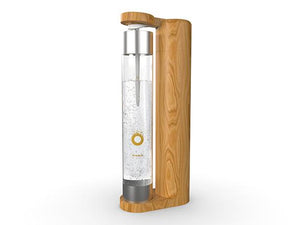 Oh Bubbles Sparkling drink Maker  - Wood Finish, UNLIKE SODASTREAM